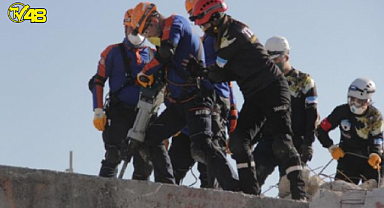 Muğla'da UMKE ekipleri tarafından deprem tatbikatı yapıldı