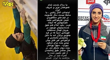 Olimpiyat elemelerinde başını açan İranlı sporcu işkenceleriyle ünlü cezaevine yerleştirildi