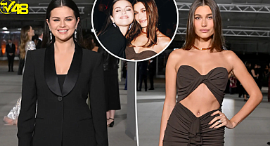 Photoshop değil! Selena Gomez ve Hailey Bieber yan yana