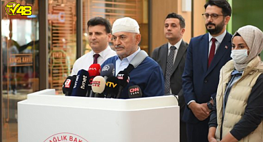 Son dakika: Taburcu olan Binali Yıldırım, hastane çıkışı konuştu: İki kaburga kırığım var, onlar da zamanla iyileşecek