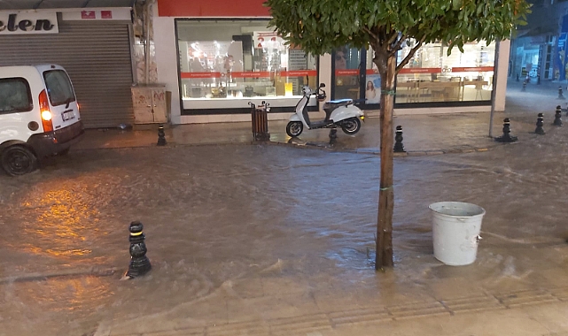 1 SAATTE  MİLAS GÖLE DÖNDÜ