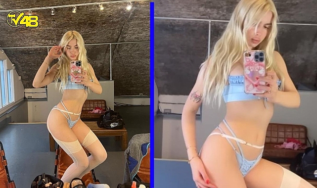 ALEYNA TİLKİ&#039;DEN İÇ ÇAMAŞIRLI POZ! BÜYÜK TEPKİ TOPLADI