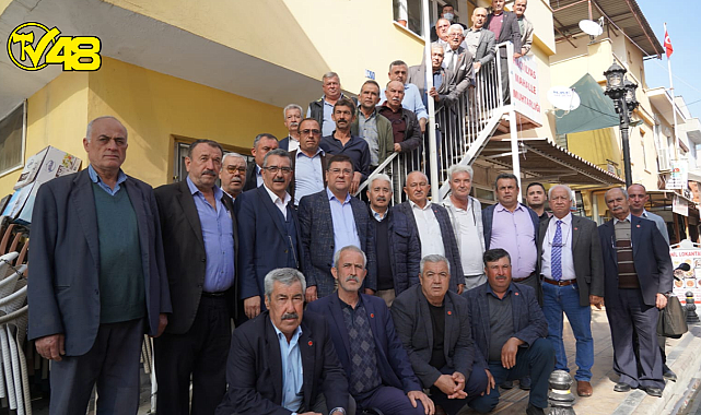 BAŞKAN TOKAT&#039;TAN MUHTARLAR DERNEĞİ&#039;NE TEŞEKKÜR ZİYARETİ