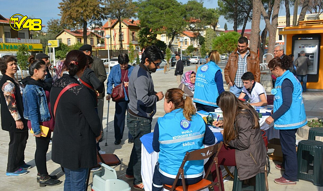 Büyükşehir’den 13 İlçede Şeker Ölçümü