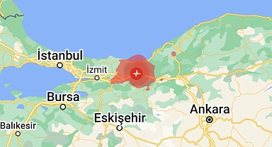 Düzce'de 6.0 Şiddetinde Deprem! İşte Güvenlik Kamerasına Yansıyan Görüntüler