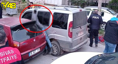 Feci ölüm! Durdurmaya çalıştığı aracı ile otomobil arasında sıkıştı