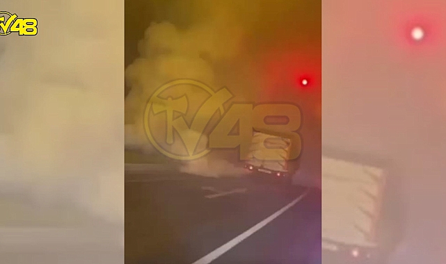 GAZ PEDALI TAKILI KALAN KAMYON KORKU DOLU ANLAR YAŞATTI