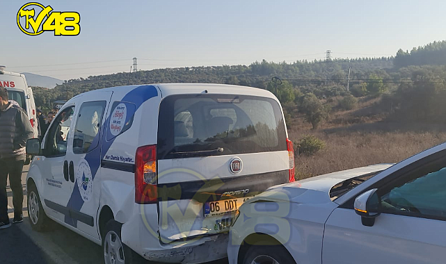 Milas Bodrum Karayolunda Trafik Kazası