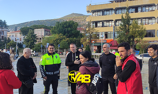 MİLAS&#039;TA KADINA EL KAL-KA-MAZ!