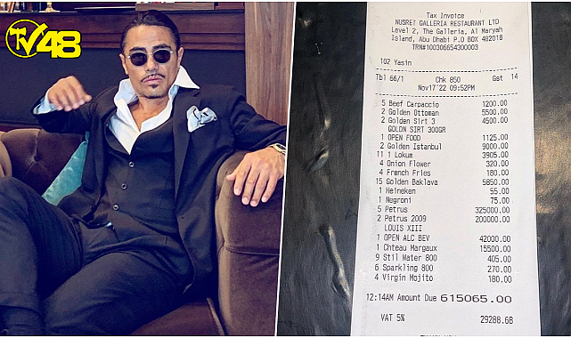 Restoranındaki 3 milyon TL&#039;lik hesap fişini paylaşan Nusret, &quot;Kalite asla pahalı değildir&quot; dedi, tepki çekti!