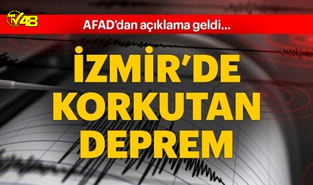 Son dakika... İzmir&#039;de 4.9&#039;luk deprem! Manisa, Balıkesir, Denizli, Aydın&#039;da da hissedildi