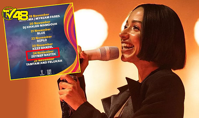 Zeynep Bastık Katar Dünya Kupası&#039;nda Nicki Minaj, Maluma, BTS, J Balvin ve Shakira gibi dünyaca ünlü isimlerle aynı sahneye çıkacak