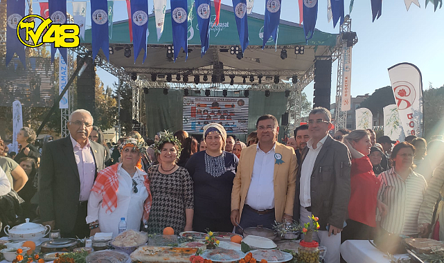 ZEYTİN HASAT ŞENLİĞİNDE YEMEK YARIŞMASI BAŞLADI