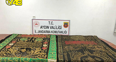 18'İNCİ YÜZYILDAN KABE ÖRTÜLERİ ELE GEÇİRİLDİ