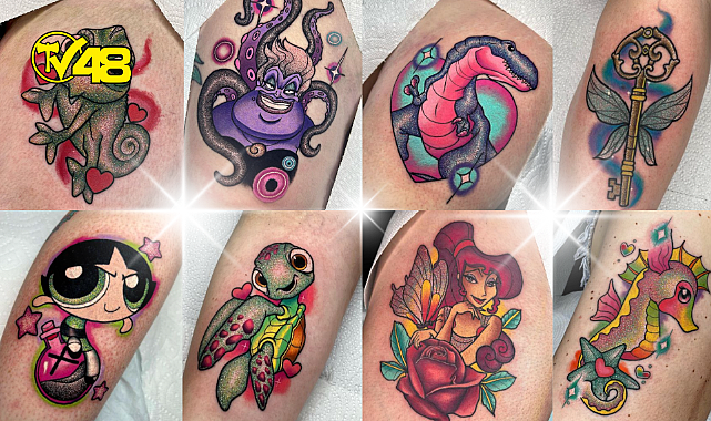 2023&#039;ün Yeni Trendi: Parıltılı ve Simli Dövmeler!