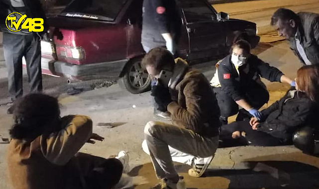 ALKOLLÜ SÜRÜCÜ KAZA YAPTI! 2 KİŞİYİ YARALADI