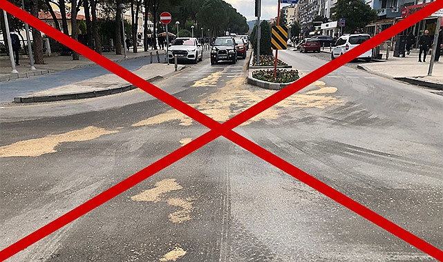 ATATÜRK BULVARI KAPATILDI