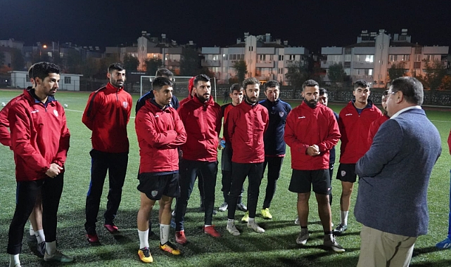 BAŞKAN TOKAT’TAN SPORCULARA ZİYARET