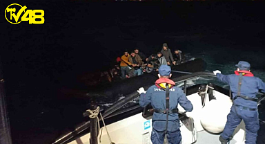 Bodrum'da 126 düzensiz göçmen Sahil Güvenlik ekiplerince yakalandı