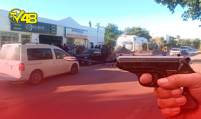 Bodrum&#039;da güpegündüz kurşunlu saldırı!
