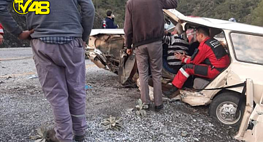 ÇAYBÜKÜ'NDE KAZA:3 YARALI