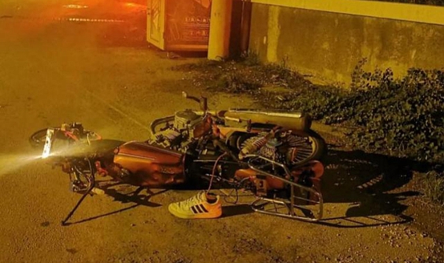 Kamyonetle Motosiklet Çarpıştığı Kazada 1 Kişi Hayatını Kaybetti