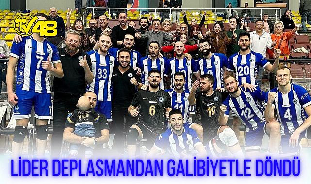 LİDER DEPLASMANDAN GALİBİYETLE DÖNDÜ