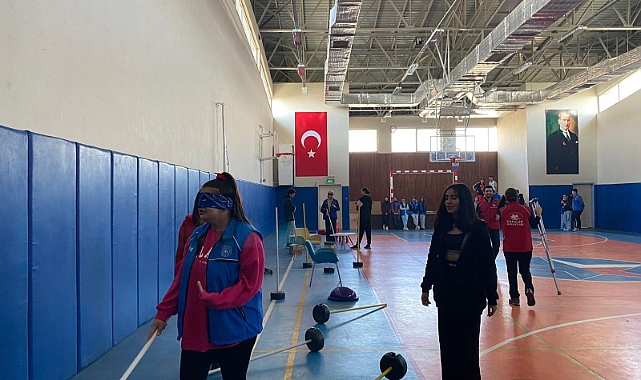 Milas Gençlik Merkezi&#039;nden 3 Aralık Dünya Engelliler Günü Empati Parkuru