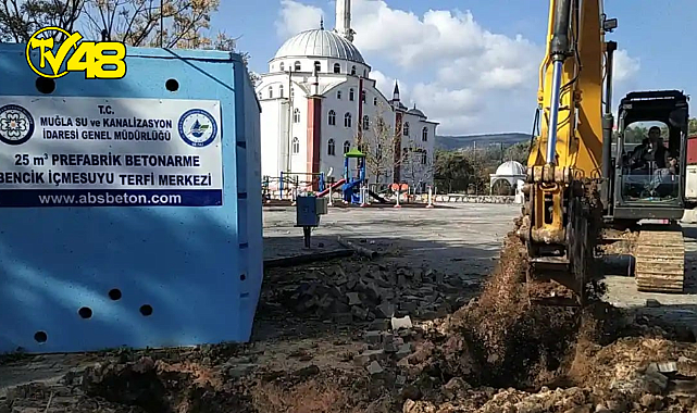 MUSKİ, Yatağan&#039;da 2 bin kişiye kesintisiz içme suyu sağladı