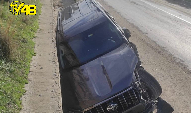 ORMAN MÜDÜRLÜĞÜ ARACI KAZA YAPTI