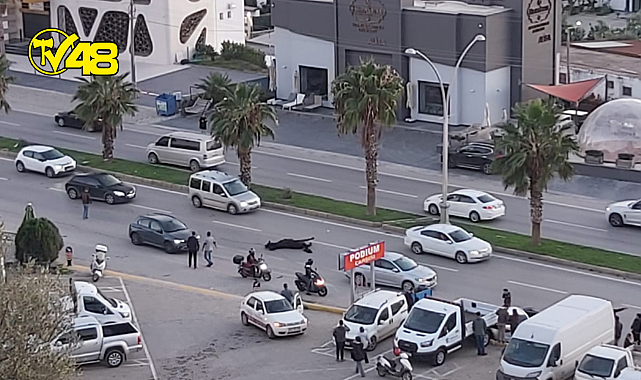 Bitez Kavşağında Bir Araç Ata Çarptı