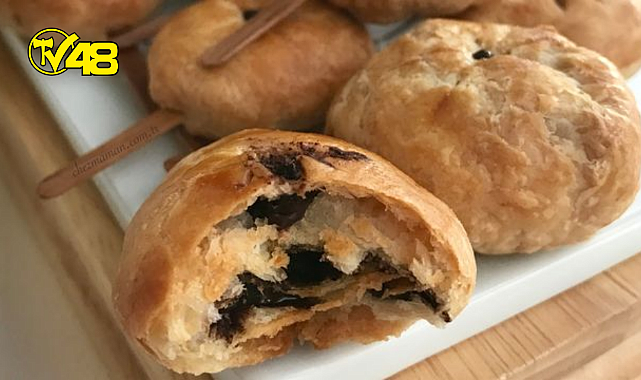 Çikolatalı milföy çubukları tarifi