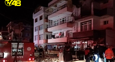 Gölcük'te doğalgaz borusunun patlaması sonucu 2'si ağır 5 kişi yaralandı