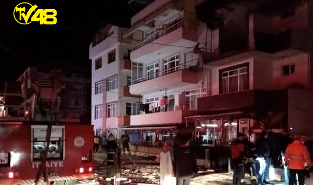 Gölcük&#039;te doğalgaz borusunun patlaması sonucu 2&#039;si ağır 5 kişi yaralandı