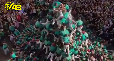 "İnsan Kulesi" faciayla bitti!