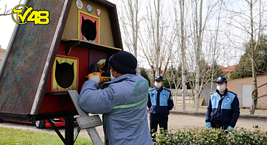 MENTEŞE BELEDİYESİ SOĞUK HAVALARDA CAN DOSTLARIMIZIN YANINDA