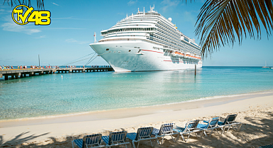 Muğla'ya gelen "yüzen oteller" turizm hareketliliğini artırdı!