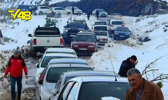 Muğlalılar Karın Keyfini Çıkardı