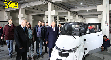 NİĞDE'DE ÜRETİLEN ELEKTRİKLİ OTOMOBİL SATIŞA SUNULDU