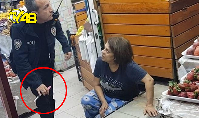 Oğlu tarafından bıçaklanan kadın yaralı halde markete sığındı!