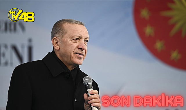 SON DAKİKA! Cumhurbaşkanı Erdoğan: &quot;En düşük emekli maaş tutarını 3 bin 500 liradan 5 bin 500 liraya çıkartıyoruz.&quot;