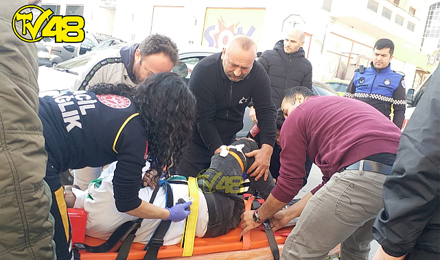 SON DAKİKA! MOTORSİKLET VE OTOMOBİL ÇARPIŞTI! 1 AĞIR YARALI