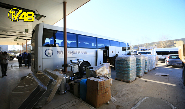 Büyükşehir, Depremzedeleri Muğla&#039;ya Getiriyor