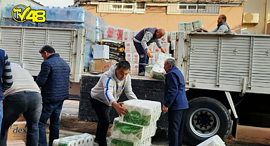 13'ÜNCÜ YARDIM ARACI DEPREM BÖLGESİNE SEVK EDİLDİ