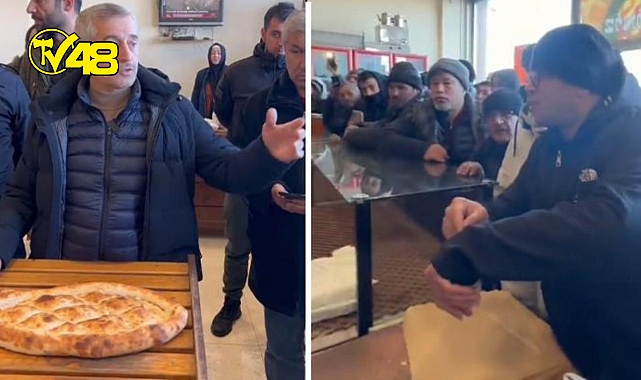Belediye başkanı ekmeğin 14 liraya satıldığı fırına gidip hesap sordu