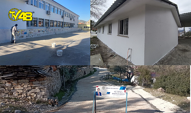 MİLAS BELEDİYESİ FEN İŞLERİ EKİPLERİ ÇALIŞMALARINI SÜRDÜRÜYOR