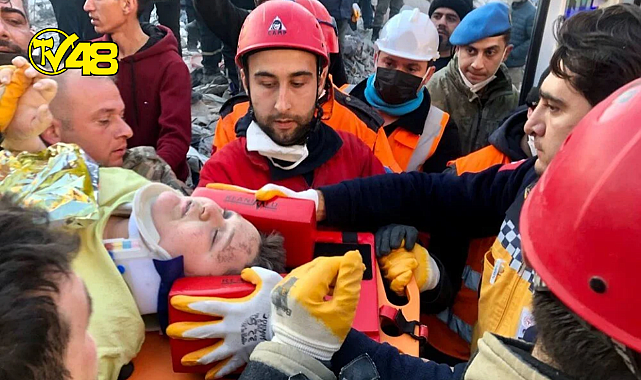 Hatay&#039;dan 182&#039;nci saatte sevindiren haber: 13 yaşındaki Kaan sağ çıkarıldı