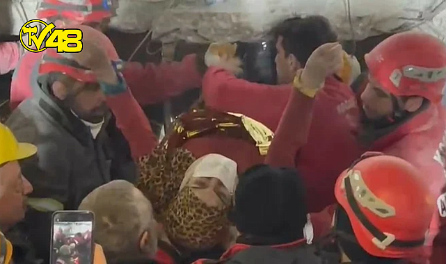 Hatay&#039;da Fatma, 209 saat sonra kurtarıldı