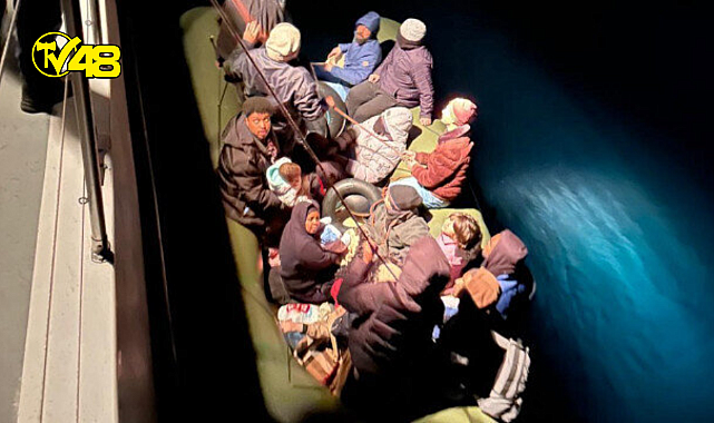 Bodrum açıklarında 18 düzensiz göçmen kurtarıldı