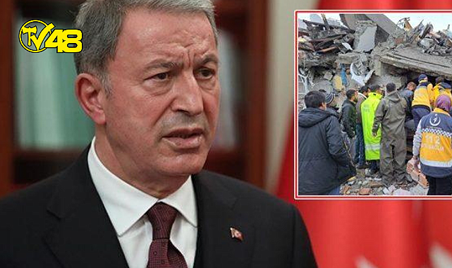 Bakan Akar: Deprem bölgesinde 3 askerimiz şehit oldu